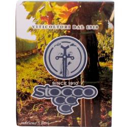 Вино Pinot Grigio DOC Friuli STOCCO 12% біле сухе 5 л. баг-ін-бокс Італія