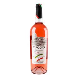 Вино Dolchezza рож.напівсол. 0,75 ТМ VIAGGIO