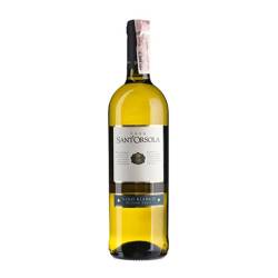 Вино Bianco Semi sweet, Sant'Orsola біле напівсолодке 0,75л Італія