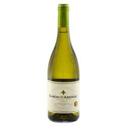 Вино Blanc Medium Sweet, Baron d'Arignac біле напівсолодке 0,75л Франція