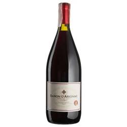 Вино Rouge, Baron d'Arignac червоне сухе  1,5л Франція