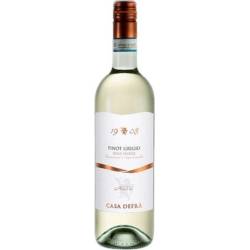 Вино Casa Defra Pinо Grigio біл н/сух 12,5% 0,75л Італія