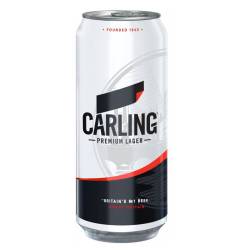 Пиво Carling Lager 0,5л  з/б