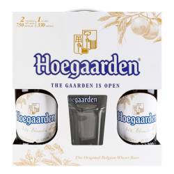Пиво Набір Hoegaarden 2*0,75 + бокал