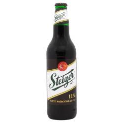 Пиво Steiger темне 11% 0,5л ск.пляш, алк. 4,5%