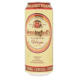 Пиво Denninghoff's Weizen пшеничне 0,5л з/б алк. 5,3%