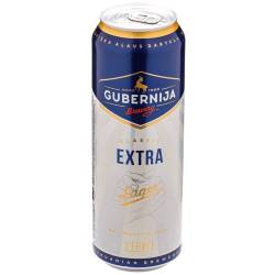 Пиво світле Gubernija Extra Lager ж/б 5,2% 0,568л Литва
