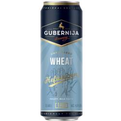 Пиво світле Gubernija Wheat Hefeweizen з/б 4,8% 0,568л Литва