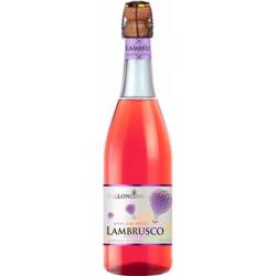 Вино ігристе  Palloncino LAMBRUSCO рож. н/сол 0,75л Італія