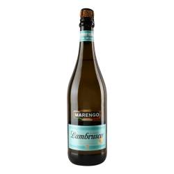 Вино ігристе MARENGO Ламбруско біле н/сол газоване 0,75 л Італія