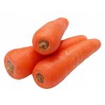 Морква молода з ботвою (ваг)