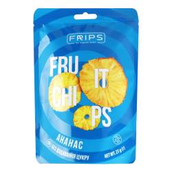 Чипси фруктові з ананасу 25г ТМ FRIPS