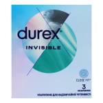 Презерватив Durex Invisible 3шт