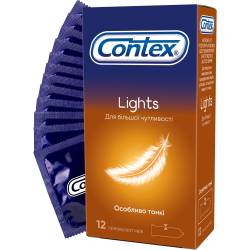 CONTEX Презервативи Lights особливо тонкі 12 шт