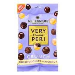 Драже Very Peri Crunch у мол та біл шоколаді з кокосом 80г Millennium