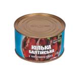 Кілька балтійська у томатному соусі 240г Barrakuda