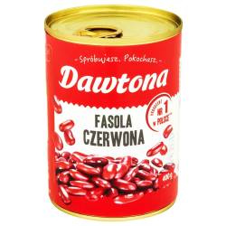 Квасоля червона консервована 400г (з/б) Dawtona Польща