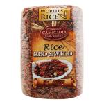 Рис червоний + дикий 500г "World's Rice"