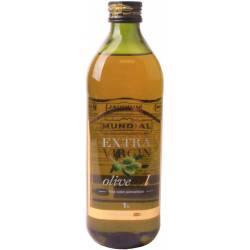 Олія оливкова нерафінована першого холодного віджиму Extra Virgin olive oil с/п 1L Mundial