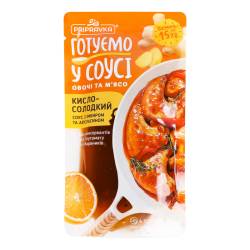 Соус Кисло-солодкий з імбиром та апельсином 140г ТМ Приправка
