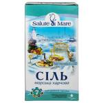 Сіль харчова морська середня №1 750г (д/п) "Salute di Mare"