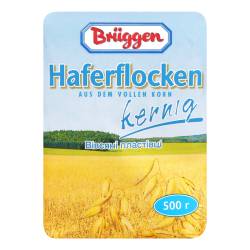 Пластівці вівсяні Haferflocken Kernig 500г Bruggen
