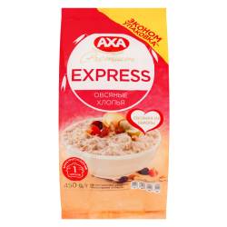 Пластівці Express вівсяні швидкого приготування 450г флекс, AXA