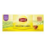 Чай чорний Yellow Label Lipton 100*2г