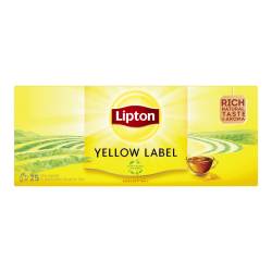Чай чорний Yellow Label Lipton 25*2г
