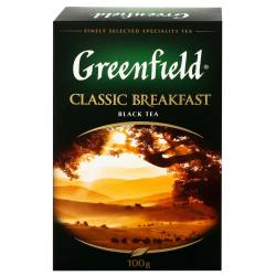 Чай чорний Classic Breakfast Greenfield 100г