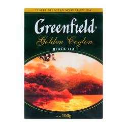 Чай чорний Golden Ceylon Greenfield 100г