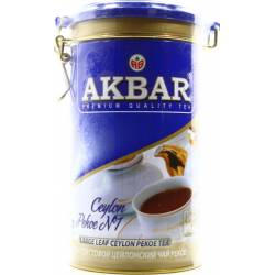 Чай чорний Pekoe AKBAR 225г з/б