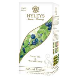 Чай зелений з чорницею гармонія природи Hyleys 25*1.5г.