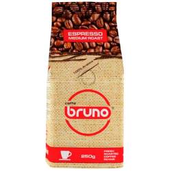 Кава смажена в зернах Espresso Medium Bruno 250г