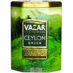 Чай Vazar "Ceylon Green" 100г з/б
