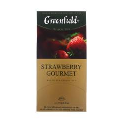 Чай чорний Strawberry Gourmet Greenfield 25*1.5г