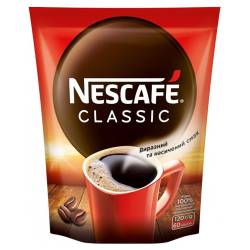 Кава розчинна Classic Nescafe м/у 120г.