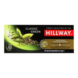 Чай Classic Green Hillway 25*2гр