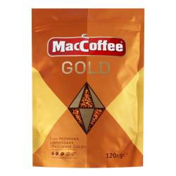 Кава розчинна Голд MacCoffee м/у 120г.