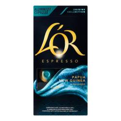 Кава мелена в капсулах Espresso Papua New Guinea L’OR 52г.