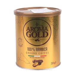 Кава мел 100% Арабіка AROMA GOLD з/б 250г