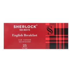 Чай чорний English Breakfast Sherlock Secrets 25*2г