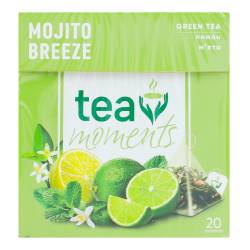 Чай зелений Mojito Breeze Tea Moments 20*1,7г.