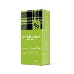 Чай зелений Green Lime & Mint Sherlock Secrets 25*1,8г