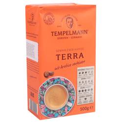 Кава мелена Terra, 500г TM Tempelmann, Німеччина
