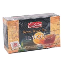 Чай Celmar чорний з лимоном Black Tea в пакетах 20x 1,5г. Кор ПОЛЬЩА