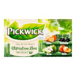 Чай чорний асорті ЯблукоПерсикАпельсинСмородина Pickwick 20*1.5г