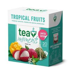Чай зелений Тропічні фрукти Tea Moments 20*1,7г