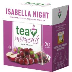 Чай фруктово-ягідний Ніч Ізабелли Tea Moments 20*1,6г