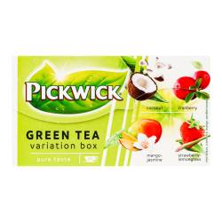 Чай зелений асорті зі шматочками фруктів Pickwick 20*1.5г